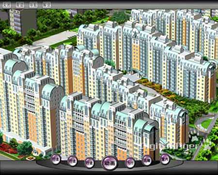 建筑漫游 房地产动画制作